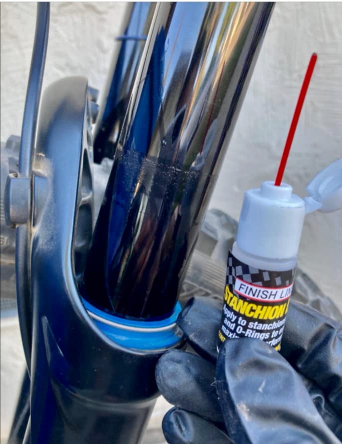 Finish Line Stanchion Lube / Pure Fluoro Oil 15gr Squeeze Bottle - Image 2